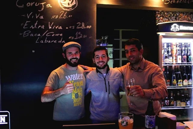 Edson (Viajante Cervejeiro), Guilherme e Maurício
