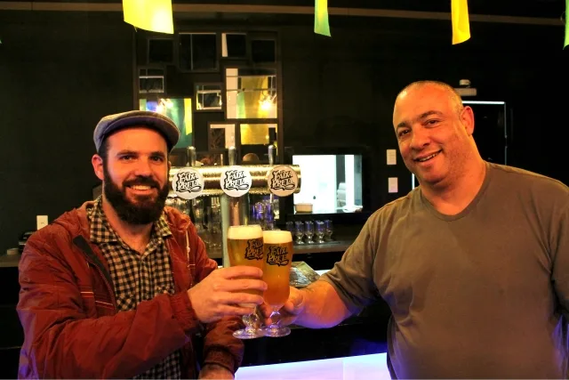 Edson (Viajante Cervejeiro) e Renildo (Faixa Preta)